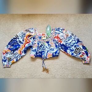 Farm Rio Wild Brazil Top Size Small